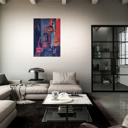 Towers - Max Ernst Brushed Aluminum Print - 70x100 cm / 28x40 inches | Max Ernst Aluminum Print | Max Ernst Prints