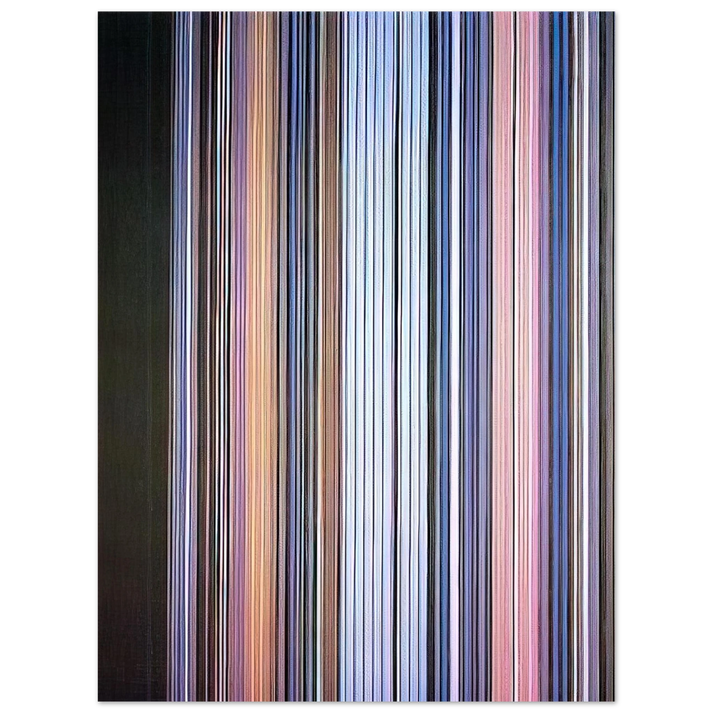 Gene Davis - Moroccan Wedding - 1972  75x100 cm / 30x40inches Fine Art Poster