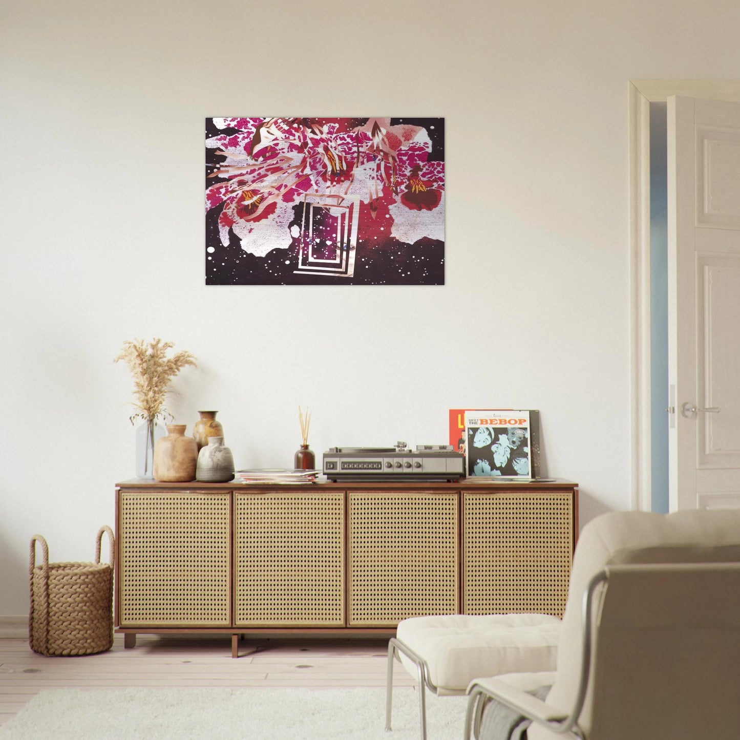 Time Door Time D'Or - James Rosenquist Brushed Aluminum Print - 70x100 cm / 28x40 inches | James Rosenquist Aluminum Print | James Rosenquist Prints