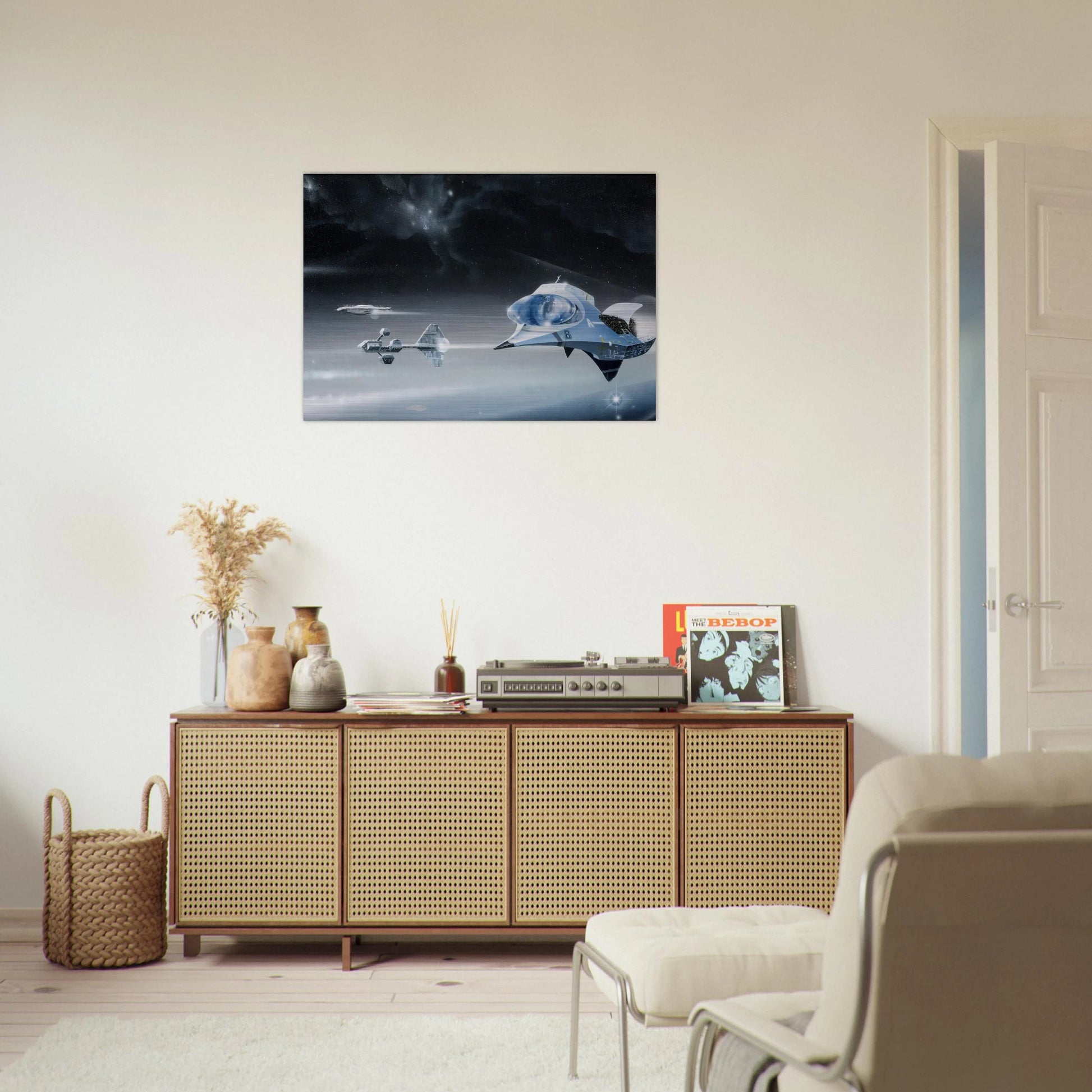 Chris Foss - Chris Foss Brushed Aluminum Print - 70x100 cm / 28x40 inches | Chris Foss Aluminum Print | Chris Foss Prints