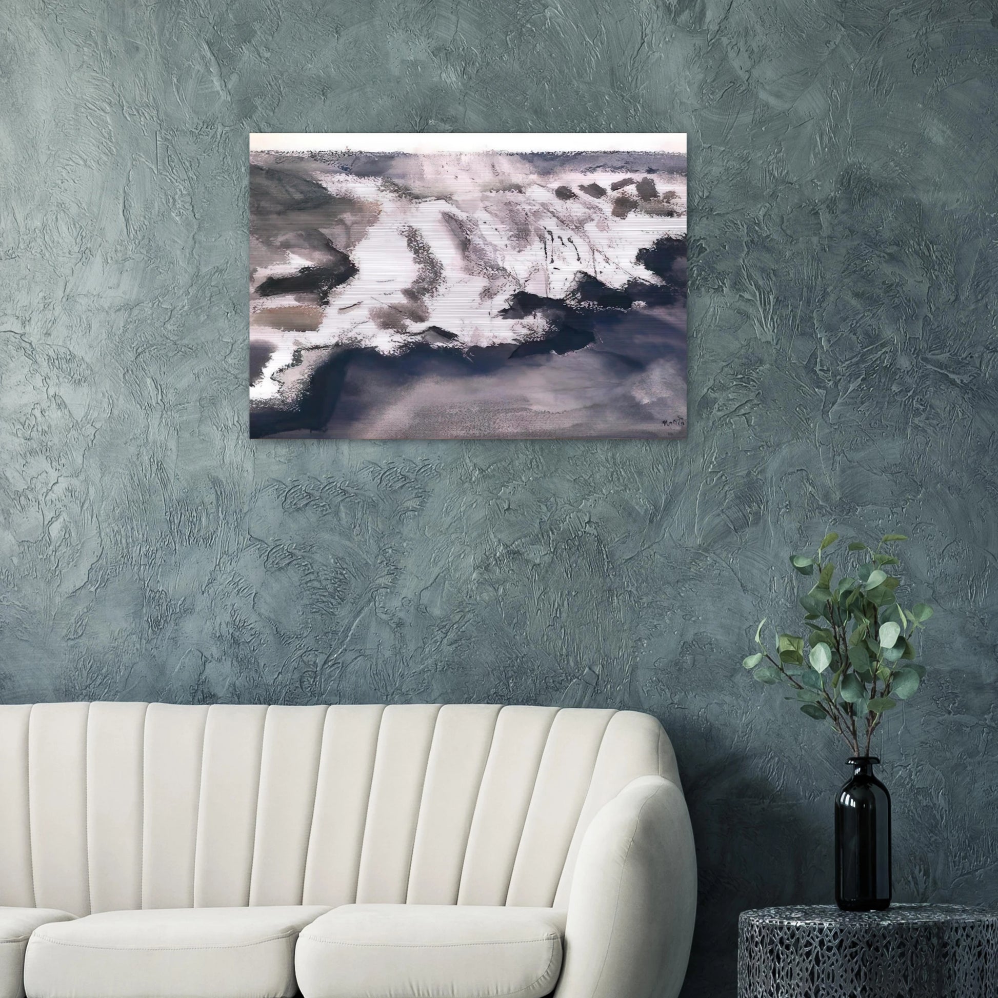 Off York Island - 1922 - John Marin Brushed Aluminum Print - 70x100 cm / 28x40 inches | John Marin Aluminum Print | John Marin Prints