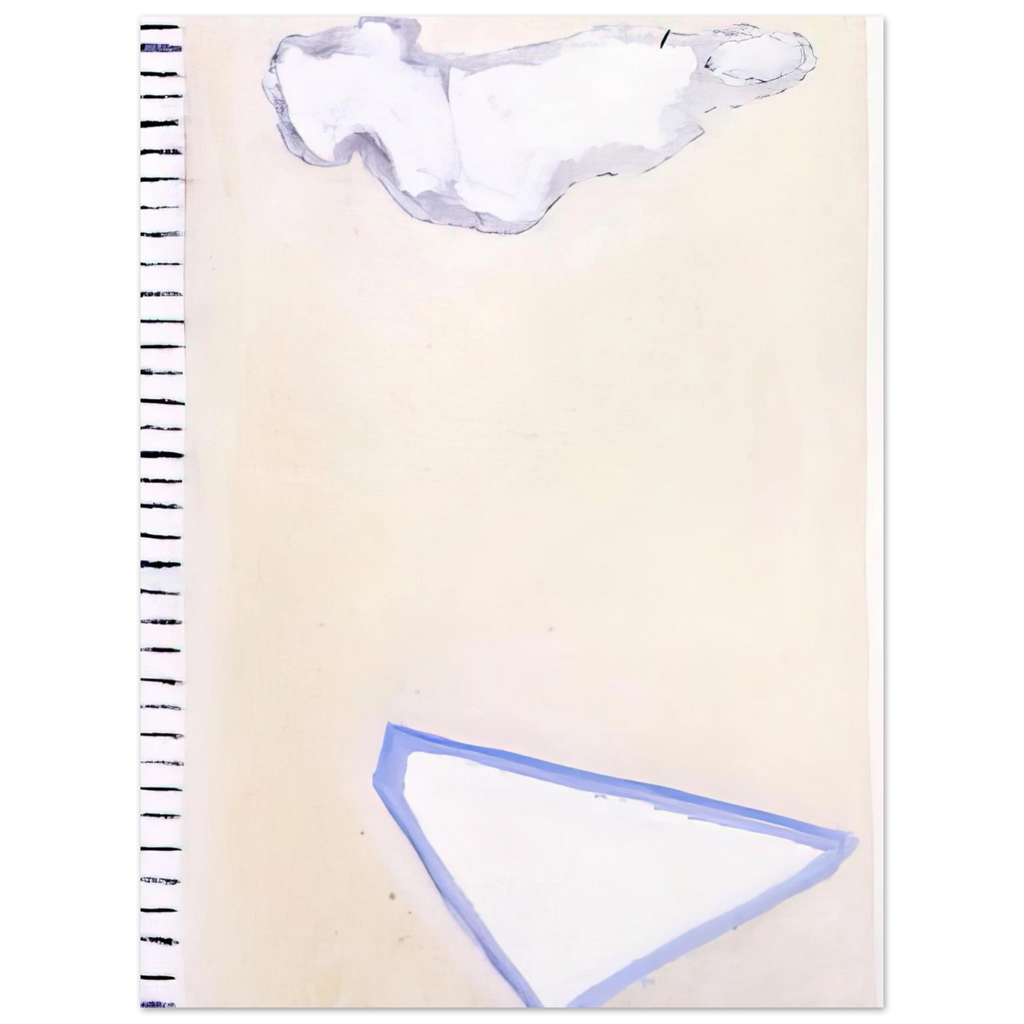 Ralston Crawford - Trap - 2006  75x100 cm / 30x40inches Fine Art Poster
