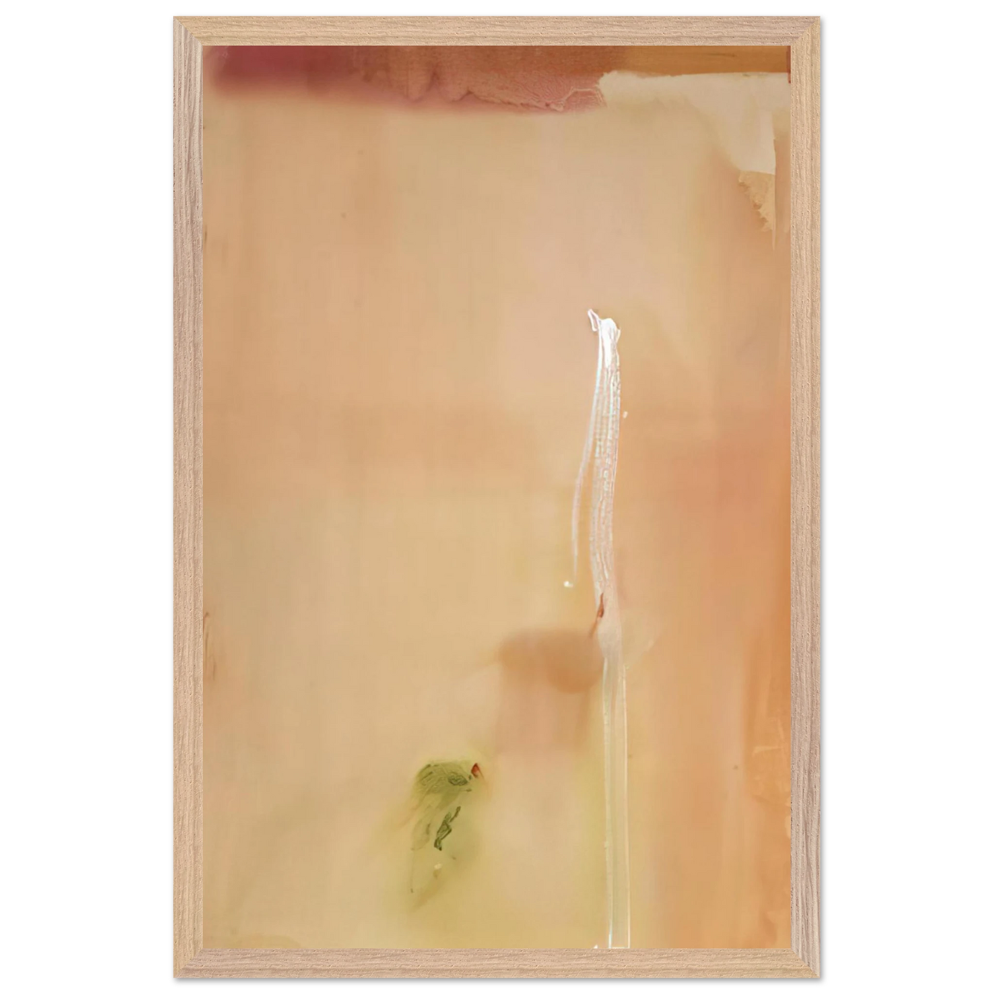 Helen Frankenthaler - Dawn Stroke - 1977 Wall art - 50x70 cm / 20x28 inches - Premium Wooden Framed Poster With Fine Art Paper-canvas - Black frame