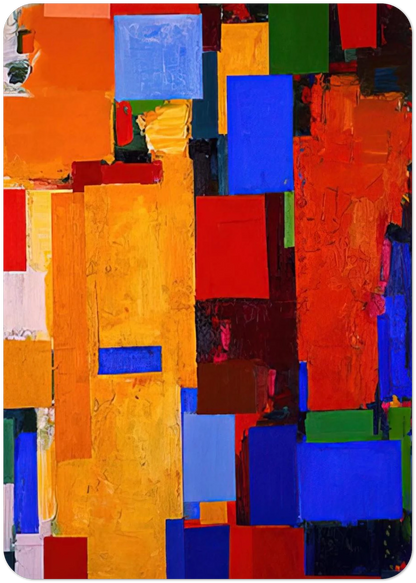 Equinox By Hans Hofmann Pack of 10 Post Cards | Hans Hofmann Post Cards | A6 (10.5 x 14.8 cm) - 4.1 x 5.8 inches