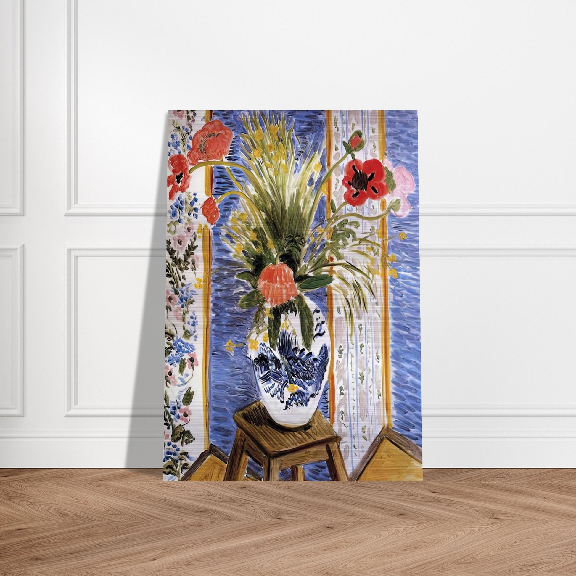 POPPIES - Henri Matisse Brushed Aluminum Print - 70x100 cm / 28x40 inches | Henri Matisse Aluminum Print | Henri Matisse Prints