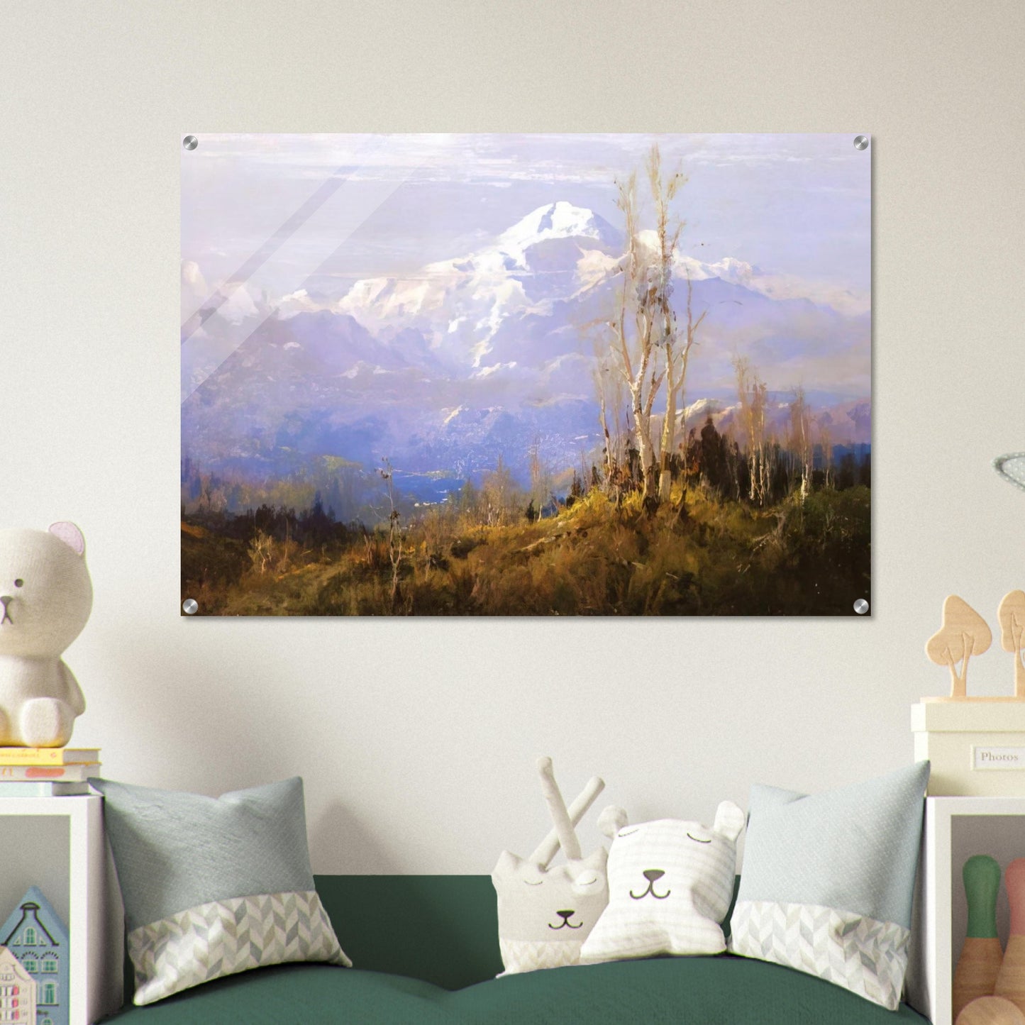 Mount McKinley - Romanticism - Sydney Laurence Acrylic Print - 70x100 cm / 28x40″ inches
