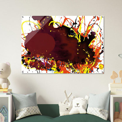 Untitled  SFP94-139  SFF 1809  - Sam Francis Acrylic Print - 70x100 cm / 28x40″ inches | Sam Francis Wall Art | Sam Francis Prints