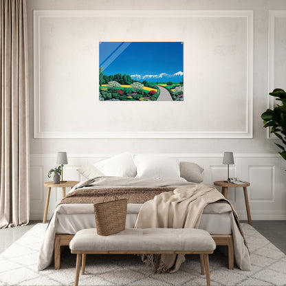 Elv Alps - Hiroshi Nagai Acrylic Print - 70x100 cm / 28x40″ inches