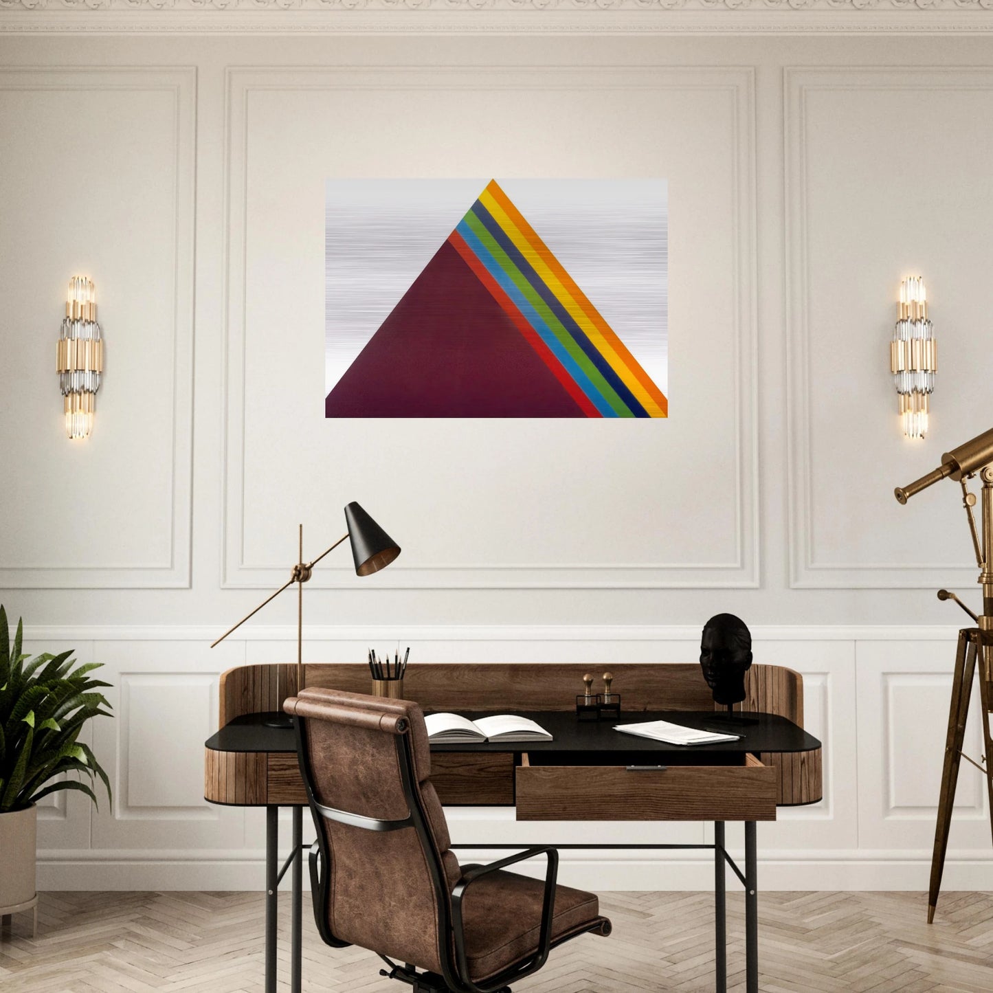 Indian Journey - 1964 - Jeremy Moon Brushed Aluminum Print - 70x100 cm / 28x40 inches | Jeremy Moon Aluminum Print | Jeremy Moon Prints