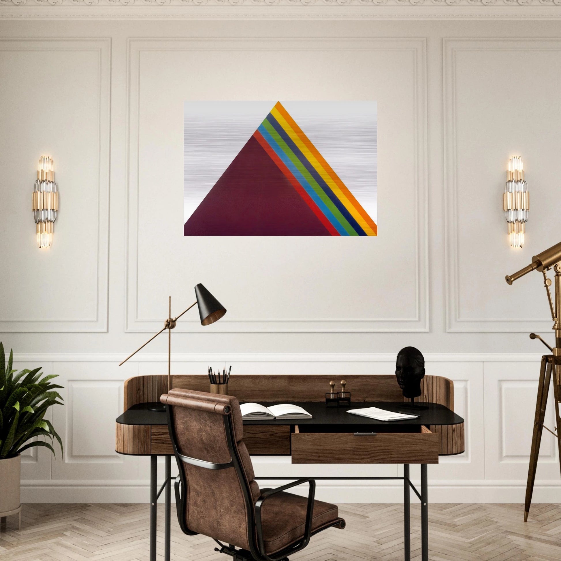 Indian Journey - 1964 - Jeremy Moon Brushed Aluminum Print - 70x100 cm / 28x40 inches | Jeremy Moon Aluminum Print | Jeremy Moon Prints