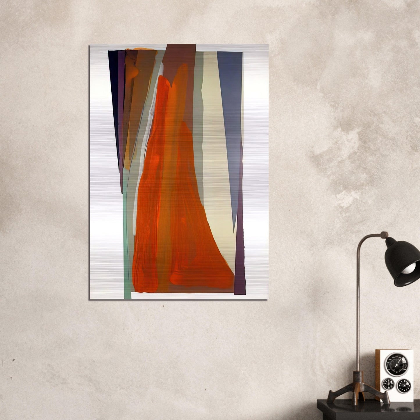 Untitled 9 - 1979 - Larry Zox Brushed Aluminum Print - 70x100 cm / 28x40 inches | Larry Zox Aluminum Print | Larry Zox Prints