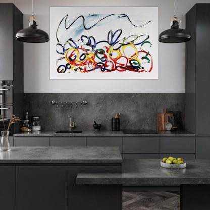 Acerbo - 1983 - Mario Schifano Art Prints - 100x150 cm / 40x60″ inches | Mario Schifano Poster | Mario Schifano Prints
