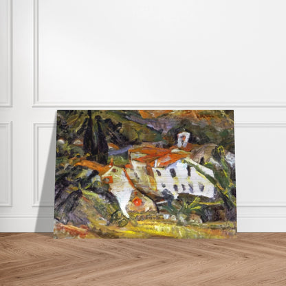 CERET LANSCAPE - Chaim Soutine Brushed Aluminum Print - 70x100 cm / 28x40 inches | Chaim Soutine Aluminum Print | Chaim Soutine Prints