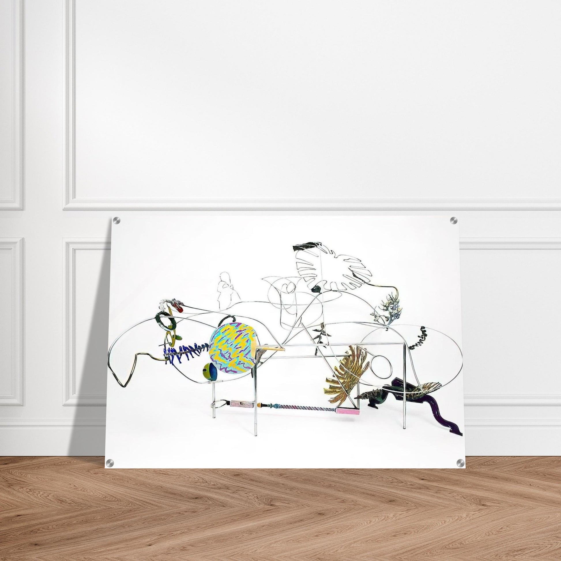 GRANDE NATURE MORTE 1987 - Nancy Graves Acrylic Print - 70x100 cm / 28x40″ inches | Nancy Graves Wall Art | Nancy Graves Prints