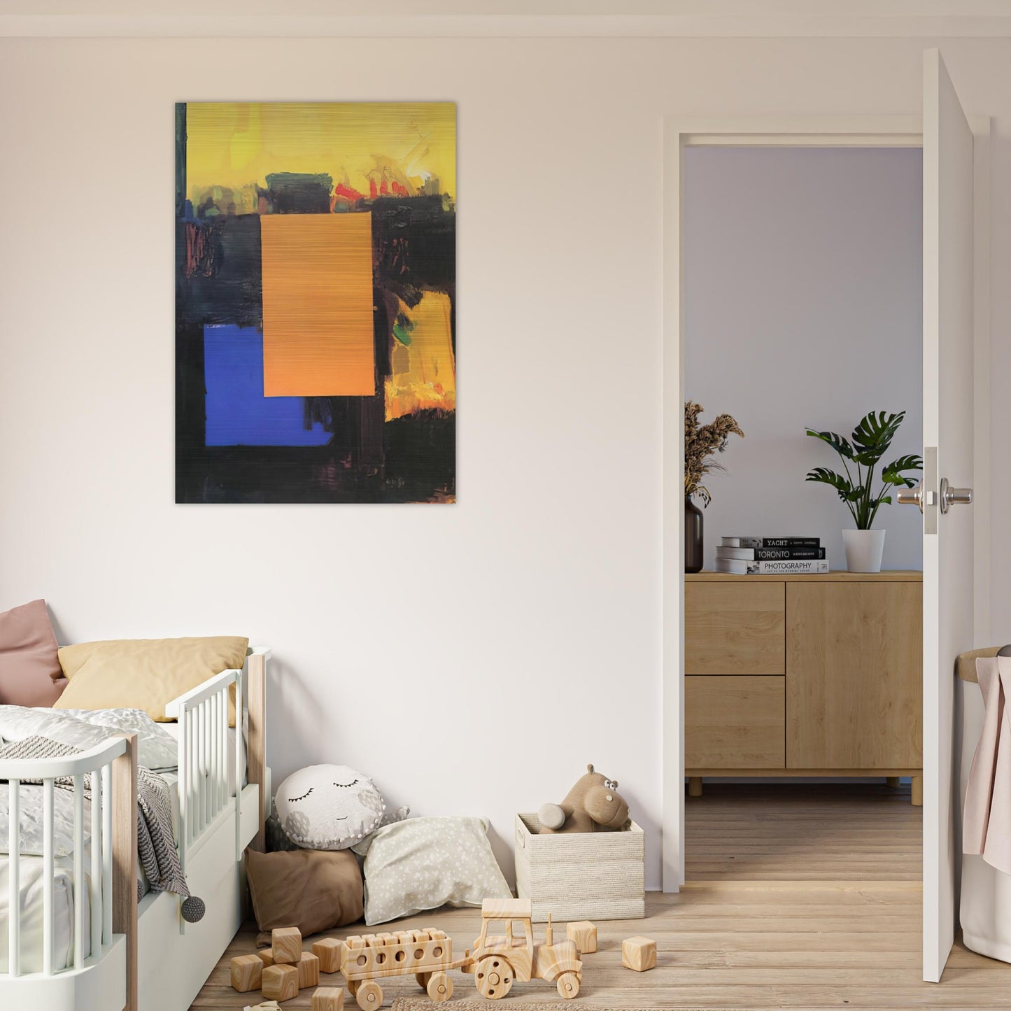 Ora Pro Nobis - Hans Hofmann Brushed Aluminum Print - 70x100 cm / 28x40 inches | Hans Hofmann Aluminum Print | Hans Hofmann Prints