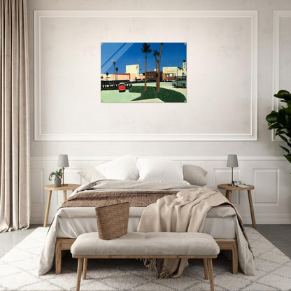 In the beginning Stonestown - Hiroshi Nagai Acrylic Print - 70x100 cm / 28x40″ inches | Hiroshi Nagai Wall Art | Hiroshi Nagai Prints