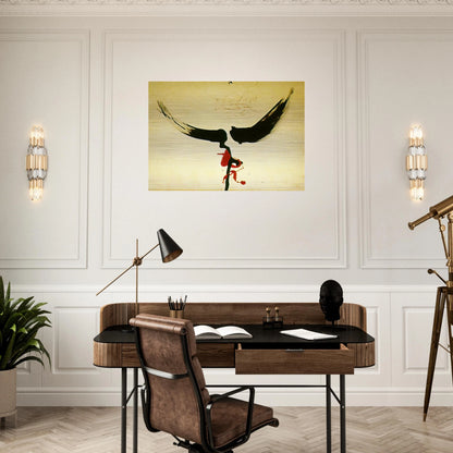 DALI S MOUSTACHE - Salvador Dali Brushed Aluminum Print - 70x100 cm / 28x40 inches | Salvador Dali Aluminum Print | Salvador Dali Prints