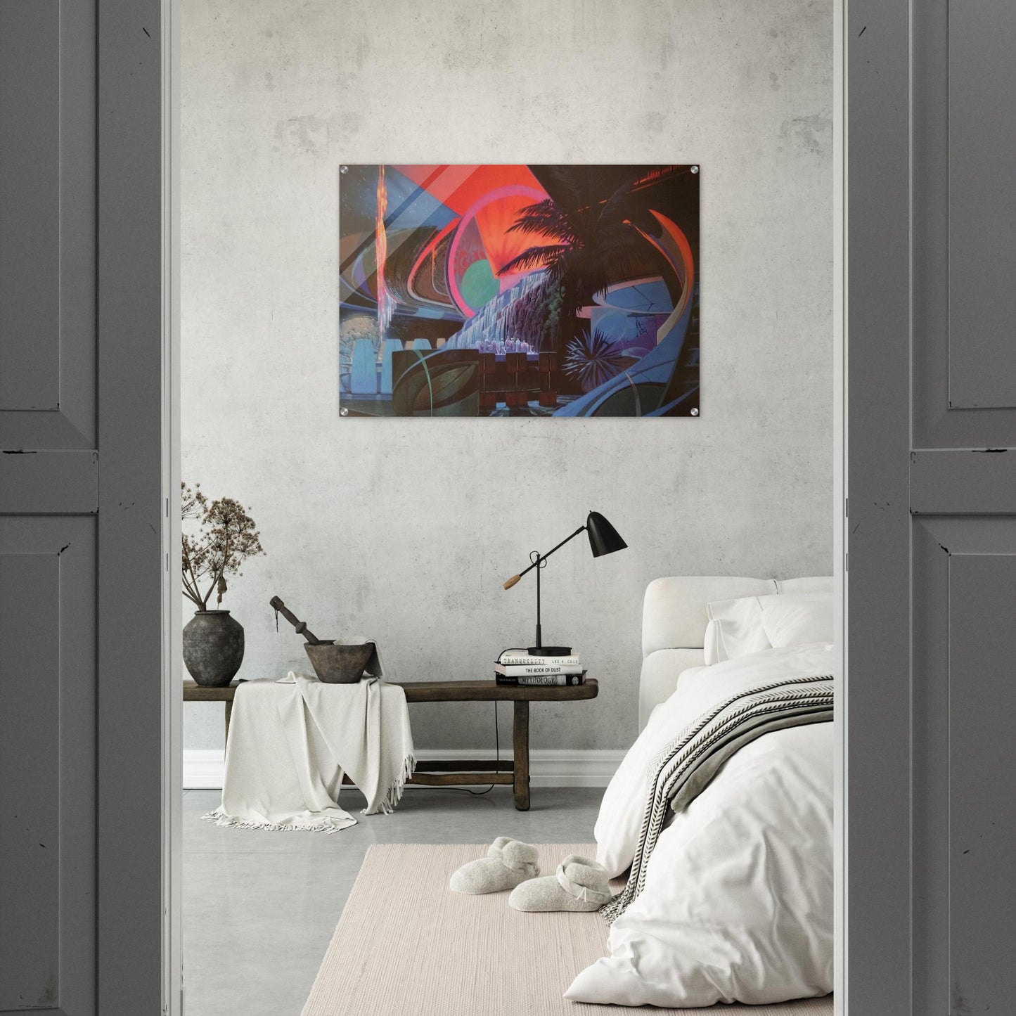 Syd Mead - Syd Mead Acrylic Print - 70x100 cm / 28x40″ inches | Syd Mead Wall Art | Syd Mead Prints