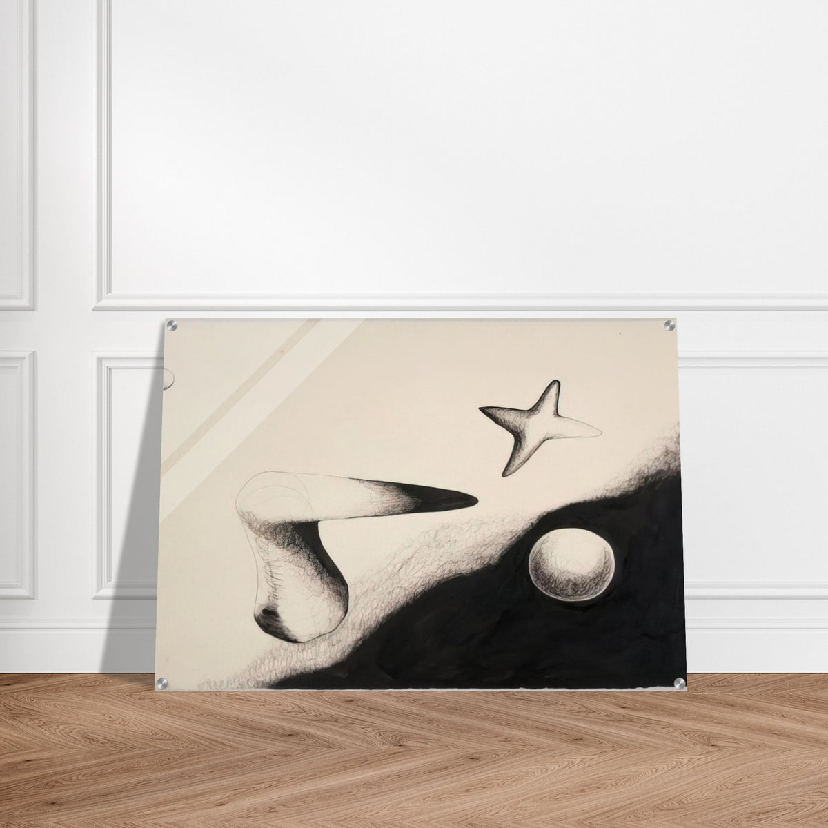 UNTITLED 1932 1 - Alexander Calder Acrylic Print - 70x100 cm / 28x40″ inches