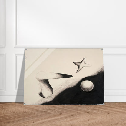 UNTITLED 1932 1 - Alexander Calder Acrylic Print - 70x100 cm / 28x40″ inches