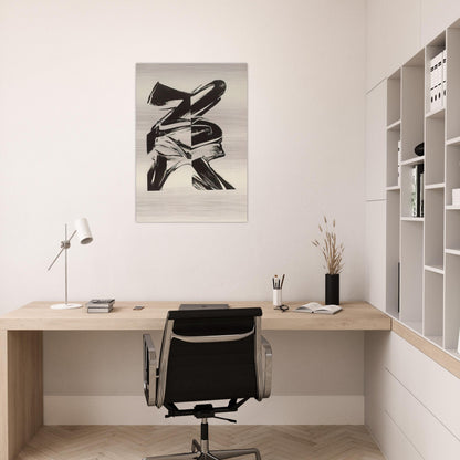 Untitled From a Laugh without Mouth - Karl Otto Gotz Brushed Aluminum Print - 70x100 cm / 28x40 inches | Karl Otto Gotz Aluminum Print | Karl Otto Gotz Prints