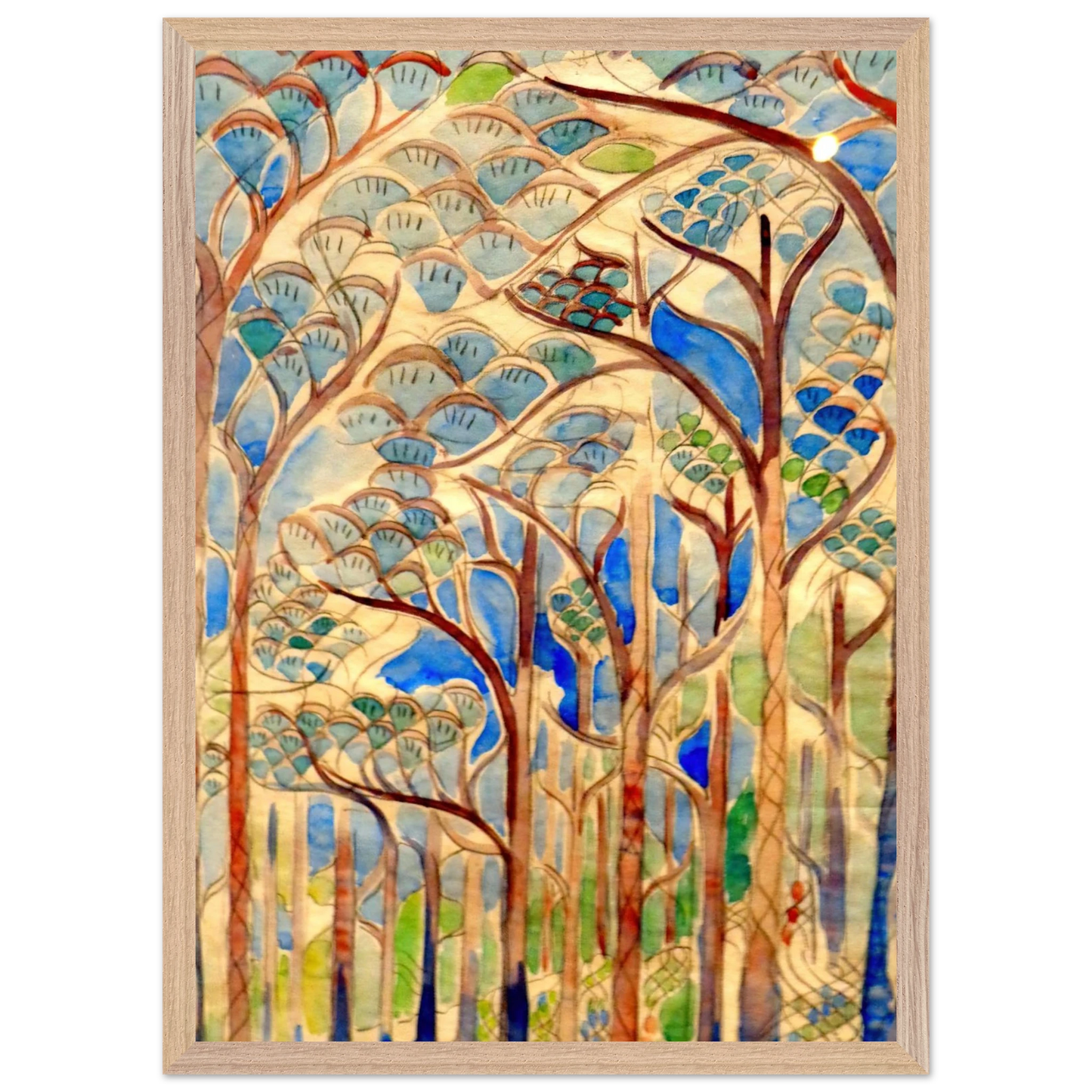 Walter Inglis Anderson - Walter Anderson Wall art - 60x90 cm / 24x36 inches - Fine Art Poster-canvas - -