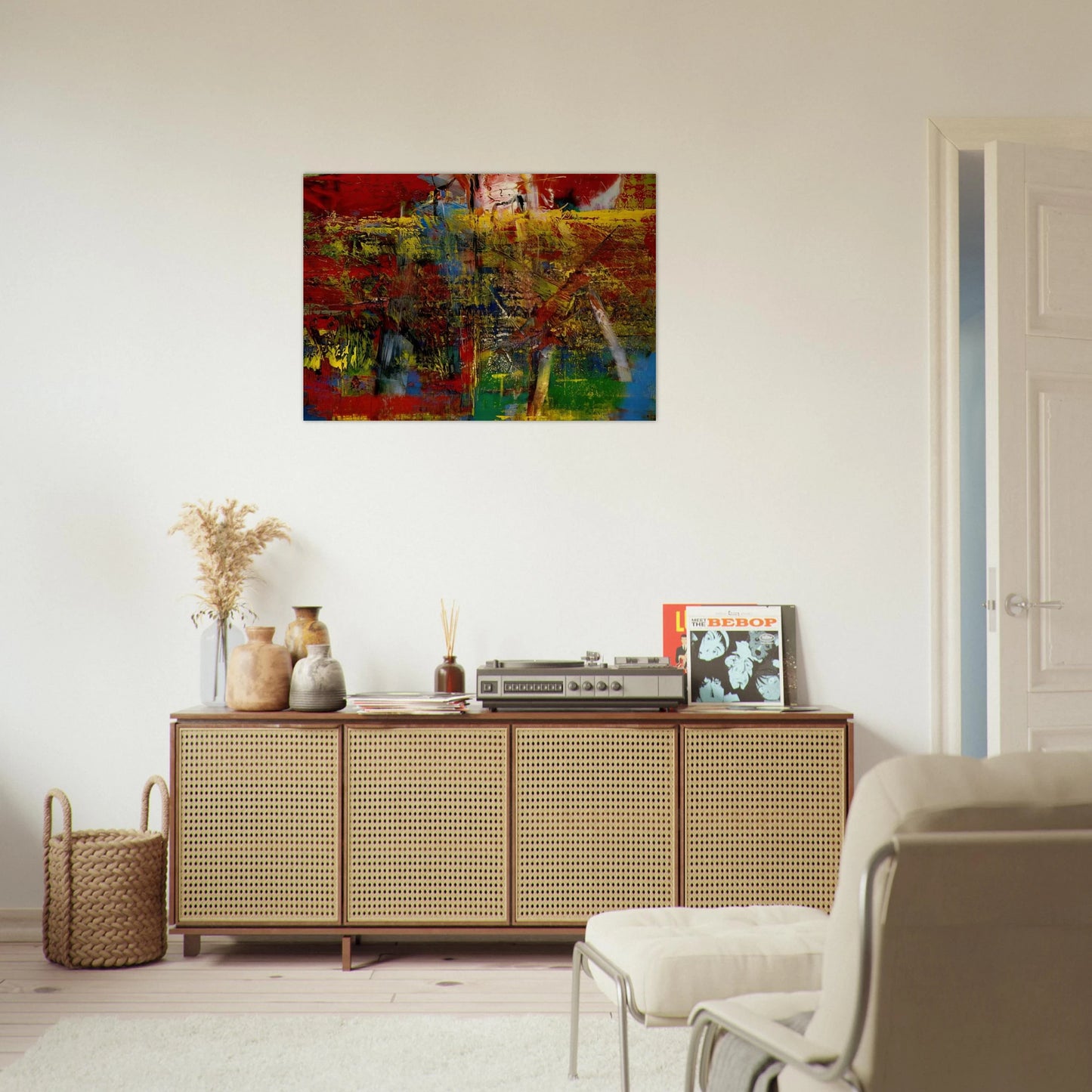 MEDIATION - Gerhard Richter Brushed Aluminum Print - 70x100 cm / 28x40 inches | Gerhard Richter Aluminum Print | Gerhard Richter Prints
