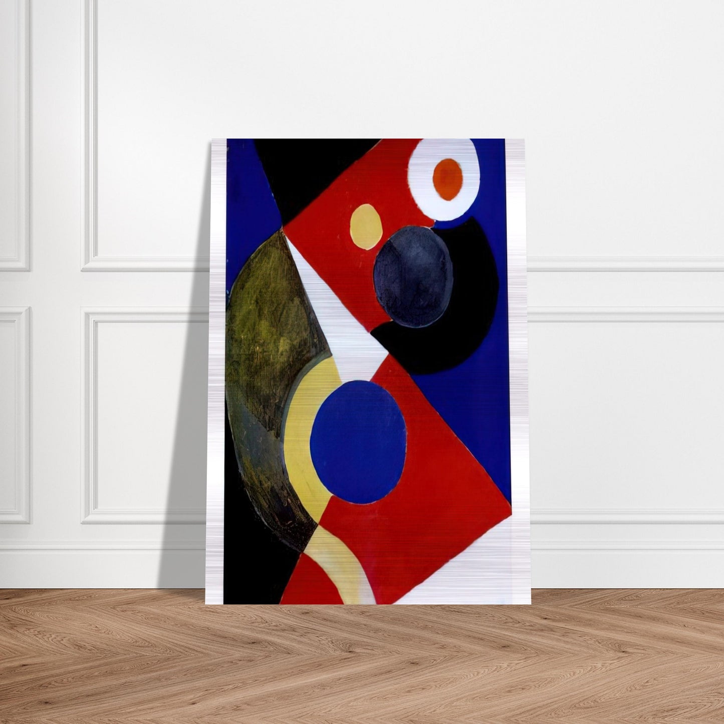 RHYTHM COLOUR 2 - Sonia Delaunay Brushed Aluminum Print - 70x100 cm / 28x40 inches | Sonia Delaunay Aluminum Print | Sonia Delaunay Prints