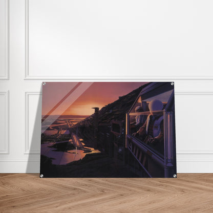 Syd Mead - Syd Mead Acrylic Print - 70x100 cm / 28x40″ inches | Syd Mead Wall Art | Syd Mead Prints