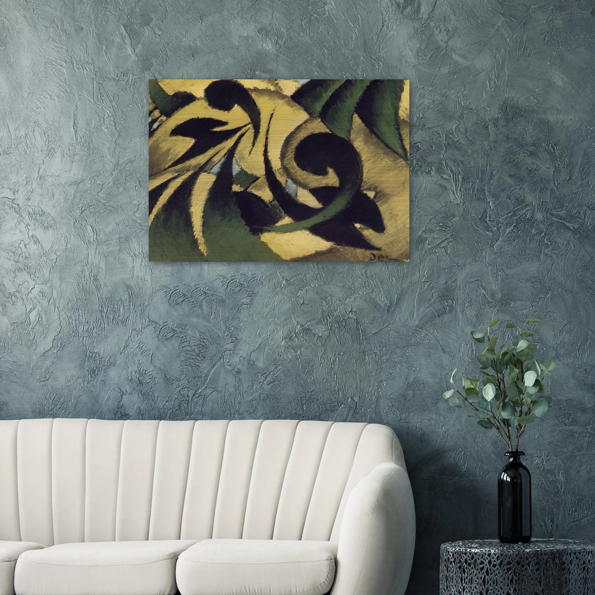 Nature Symbolized - 1911 - Arthur Dove Brushed Aluminum Print - 70x100 cm / 28x40 inches | Arthur Dove Aluminum Print | Arthur Dove Prints