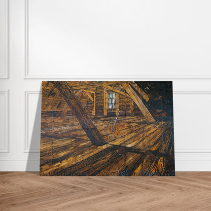 PARSIFAL III 1973 - Anselm Kiefer Brushed Aluminum Print - 70x100 cm / 28x40 inches | Anselm Kiefer Aluminum Print | Anselm Kiefer Prints