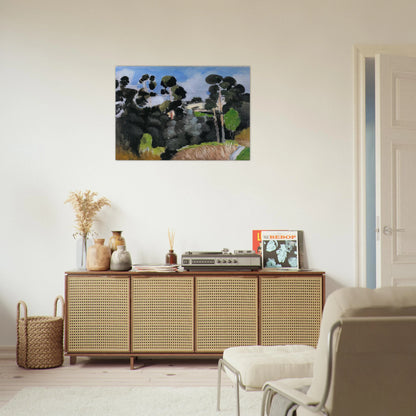 LANDSCAPE 1 - Henri Matisse Brushed Aluminum Print - 70x100 cm / 28x40 inches | Henri Matisse Aluminum Print | Henri Matisse Prints