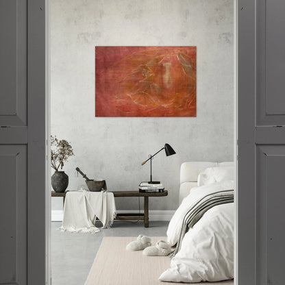 Vessel in a Drift of Diamond Light in the Sky of the Mind - 1944 - Morris Graves Brushed Aluminum Print - 70x100 cm / 28x40 inches | Morris Graves Aluminum Print | Morris Graves Prints