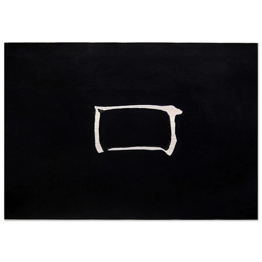 Work - 1971 - Jiro Yoshihara Brushed Aluminum Print - 70x100 cm / 28x40 inches | Jiro Yoshihara Aluminum Print | Jiro Yoshihara Prints