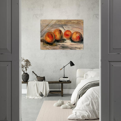 Peaches - Pierre-Auguste Renoir Acrylic Print - 70x100 cm / 28x40″ inches