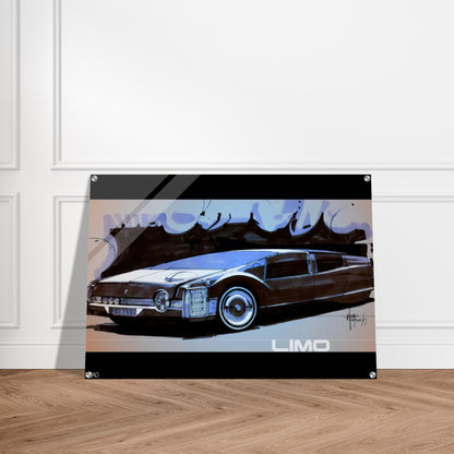 Syd Mead - Syd Mead Acrylic Print - 70x100 cm / 28x40″ inches