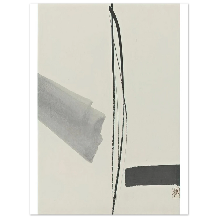 Toko Shinoda - Untitled - Abstract Expressionism  75x100 cm / 30x40inches Fine Art Poster