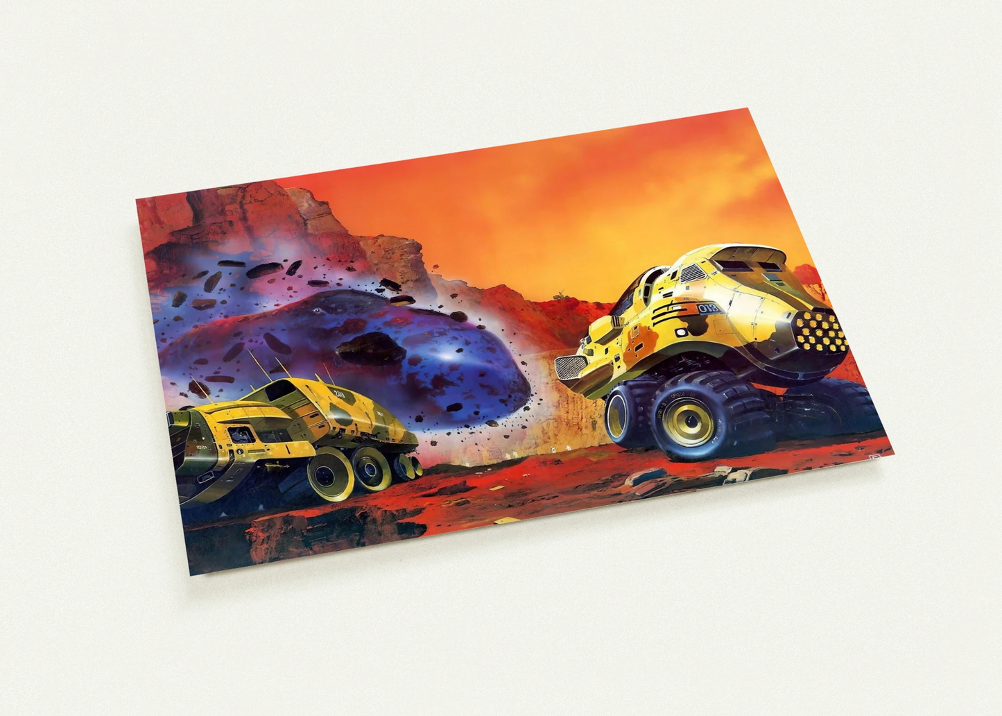 Chris Foss By Chris Foss Pack of 10 Post Cards | Chris Foss Post Cards | A6 (10.5 x 14.8 cm) - 4.1 x 5.8 inches