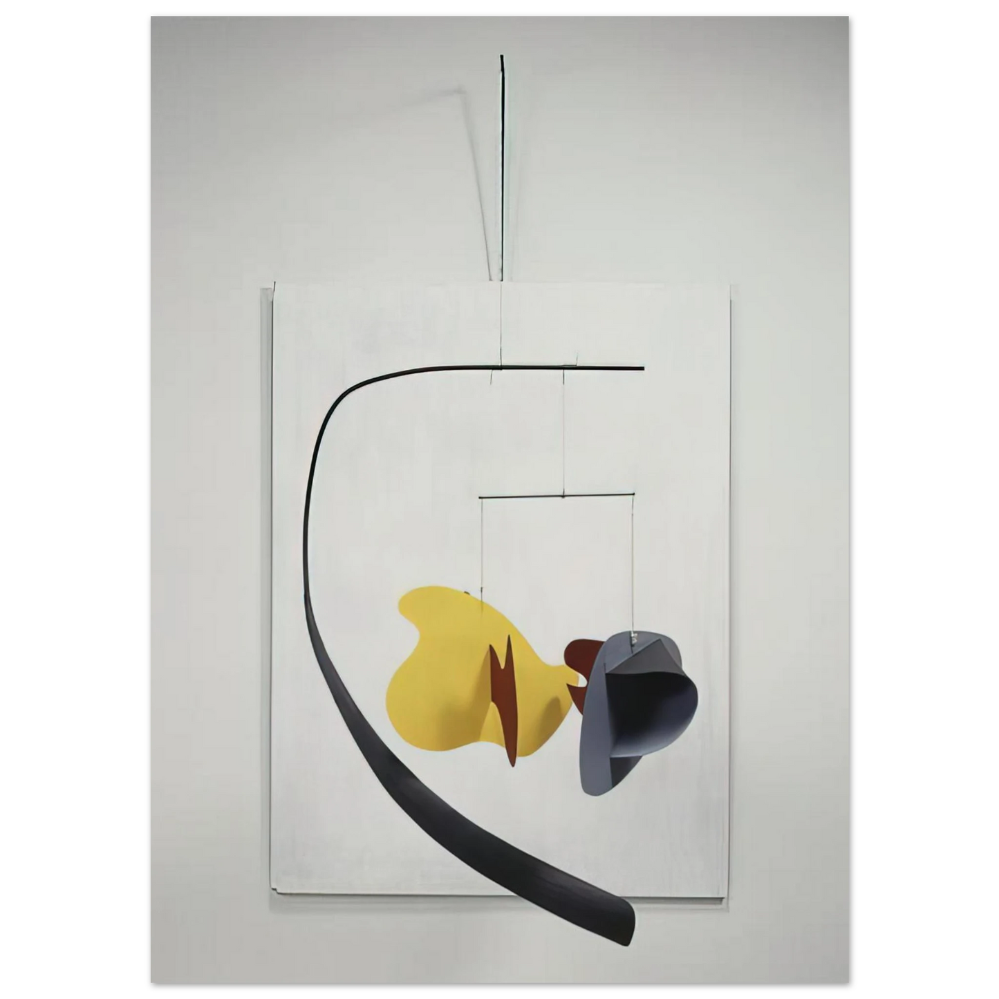 Alexander Calder - WHITE PANEL 1936 Fine Art Poster