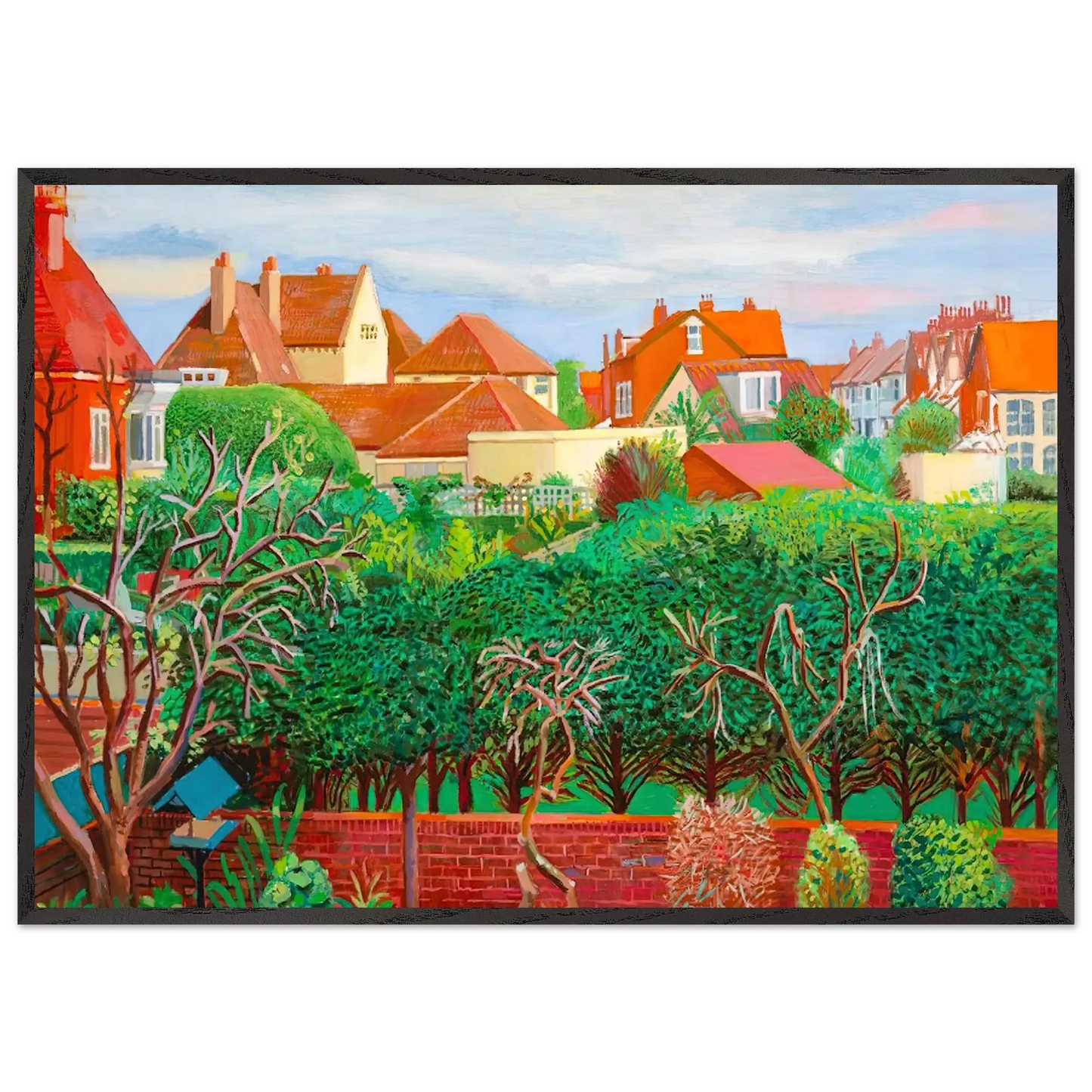 David Hockney - David Hockney Wall art - A3 (29.7 x 42  cm) - Fine Art Poster - -