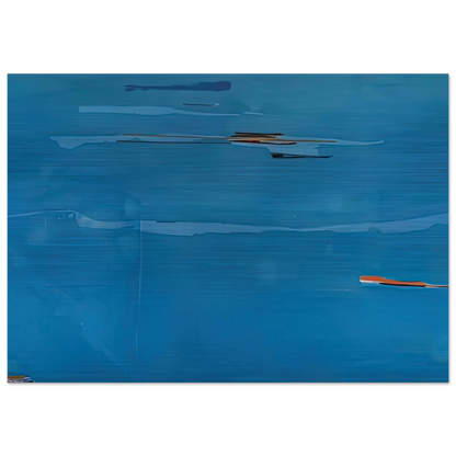 Ocean Drive West #1, 1974- - Helen Frankenthaler Brushed Aluminum Print - 70x100 cm / 28x40 inches | Helen Frankenthaler Aluminum Print | Helen Frankenthaler Prints