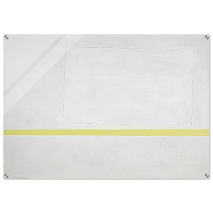 White Sun-Box - 1966 - Theodoros Stamos Acrylic Print - 70x100 cm / 28x40″ inches