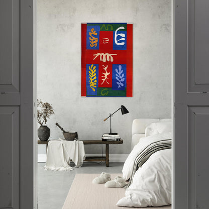 CUT OUTS 4 - Henri Matisse Brushed Aluminum Print - 70x100 cm / 28x40 inches | Henri Matisse Aluminum Print | Henri Matisse Prints