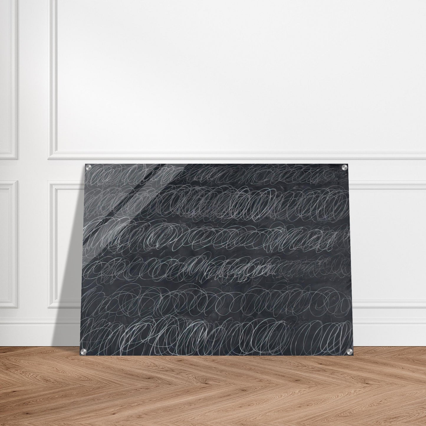 Cold Stream - Cy Twombly Acrylic Print - 70x100 cm / 28x40″ inches