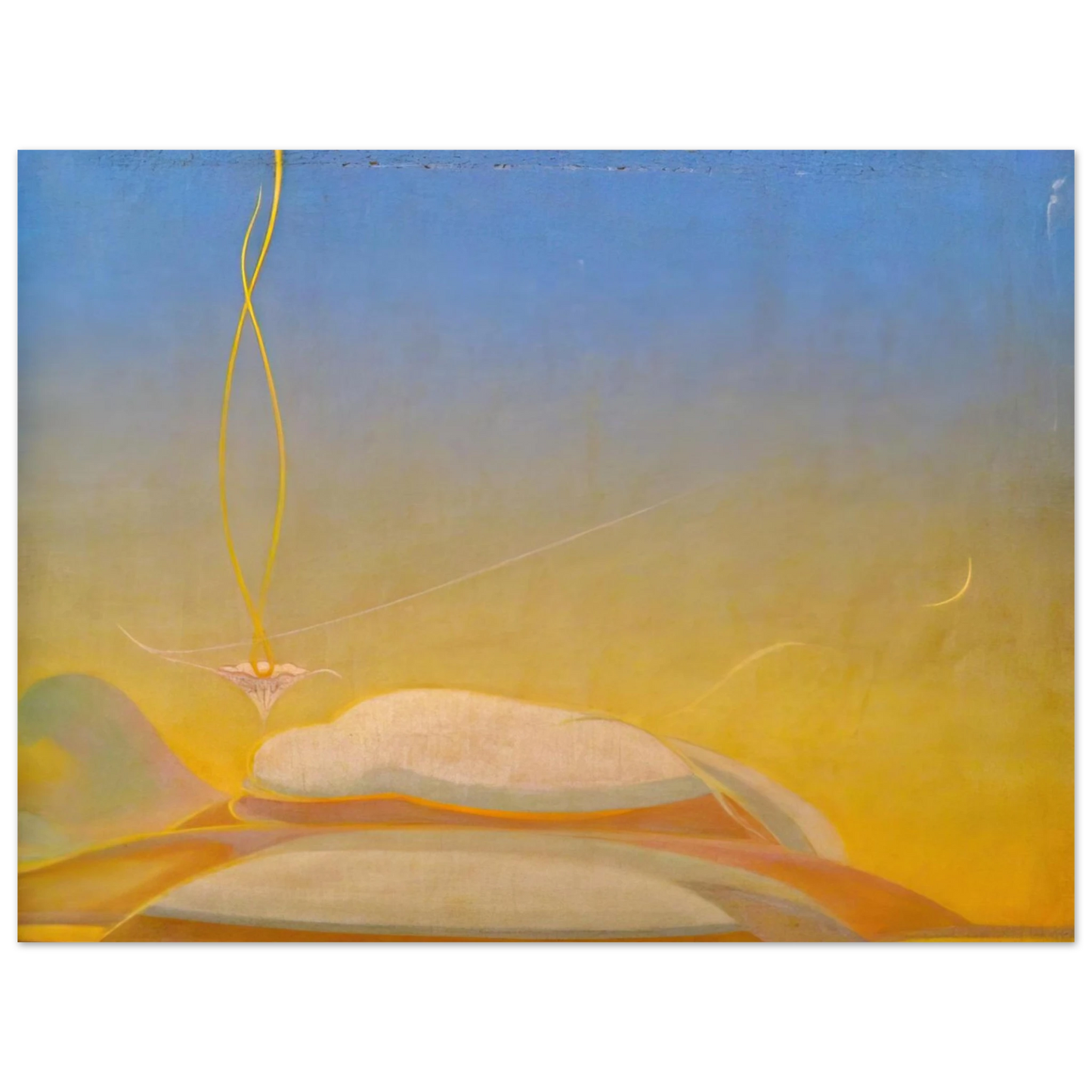 Agnes Lawrence Pelton - Translation - Precisionism  75x100 cm / 30x40inches Fine Art Poster