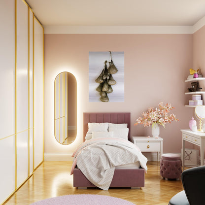 UNTITLED OR NOT YET 1966 - Eva Hesse Brushed Aluminum Print - 70x100 cm / 28x40 inches | Eva Hesse Aluminum Print | Eva Hesse Prints