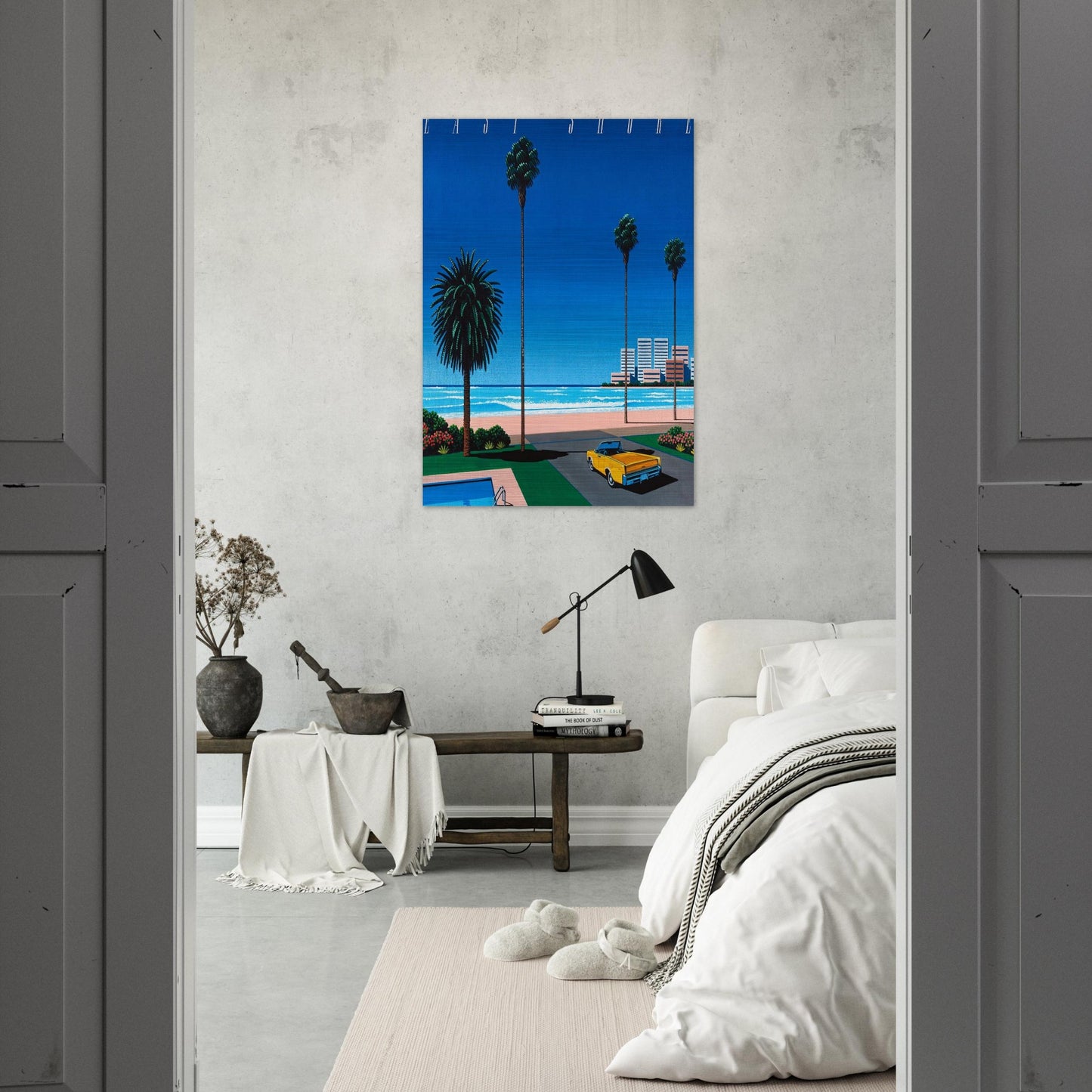 Bronze - East Shore - Hiroshi Nagai Brushed Aluminum Print - 70x100 cm / 28x40 inches | Hiroshi Nagai Aluminum Print | Hiroshi Nagai Prints