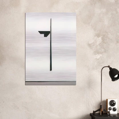 BUTTERFLY II 1969 - BLINKY PALERMO Brushed Aluminum Print - 70x100 cm / 28x40 inches | BLINKY PALERMO Aluminum Print | BLINKY PALERMO Prints