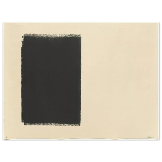 Richard Serra - UNTITLED 14 PART ROLLER DRAWING 1973  75x100 cm / 30x40inches Fine Art Poster