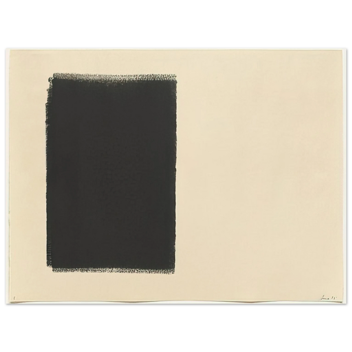 Richard Serra - UNTITLED 14 PART ROLLER DRAWING 1973  75x100 cm / 30x40inches Fine Art Poster